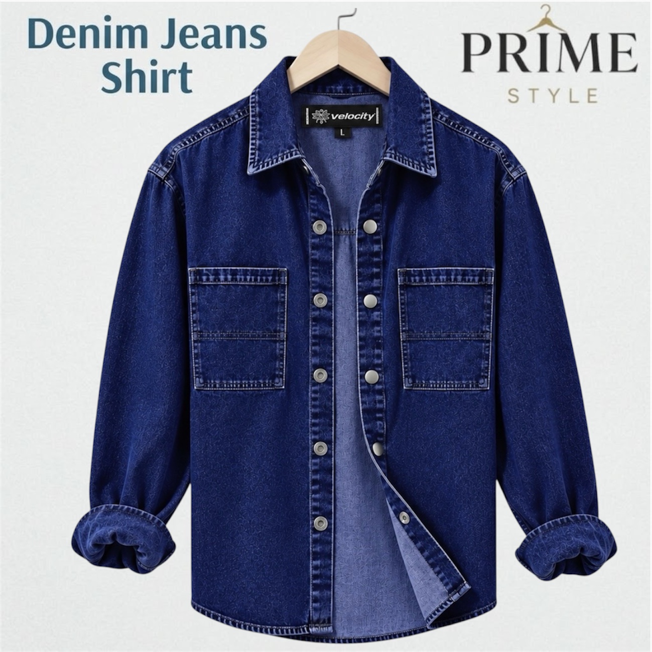 Denim Jeans Shirt