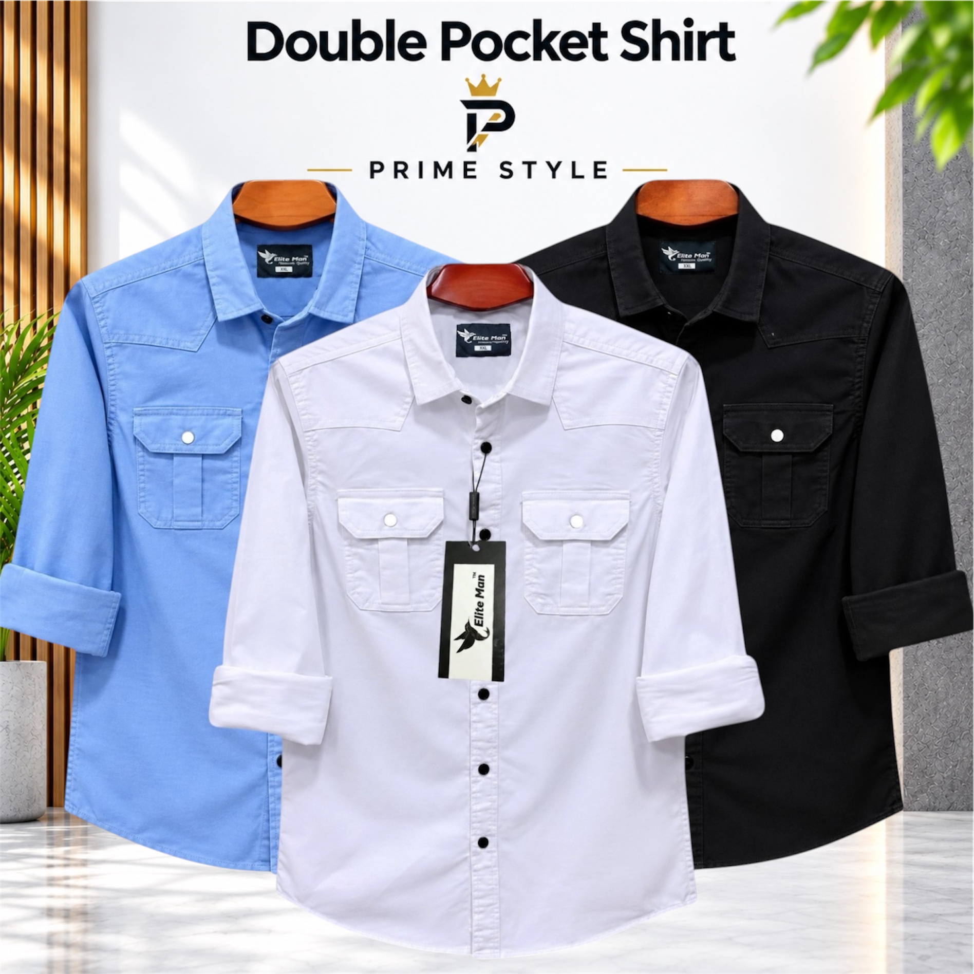 Double Pocket Shirt