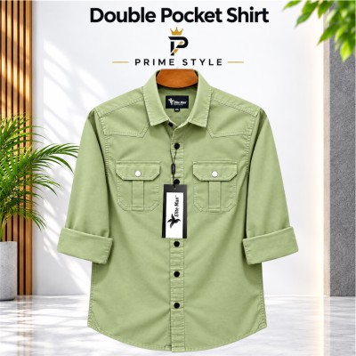 Double Pocket Premium Shirt (Lemon)